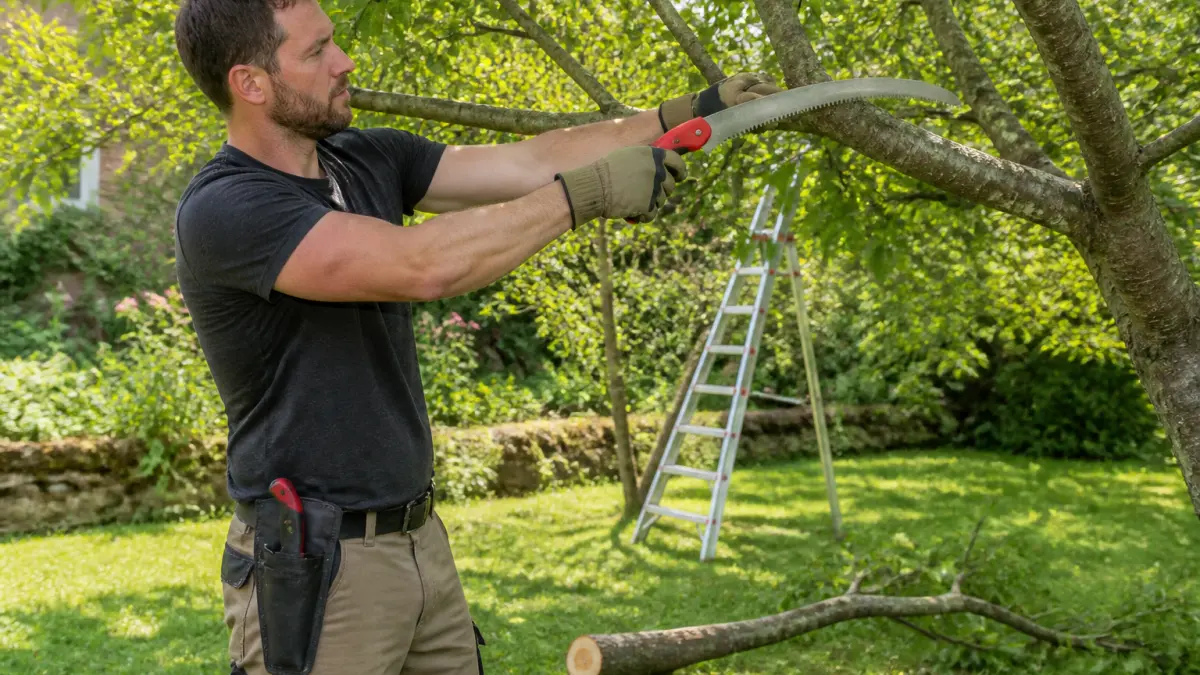 Quelle scie d'élagage choisir selon le type d'arbre et la hauteur ?